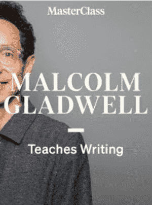 Malcolm Gladwell writing masterclass logo